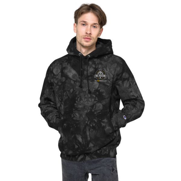 Tiki Nation Adventurer tie-dye Champion Hoodie - Unisex - Image 6