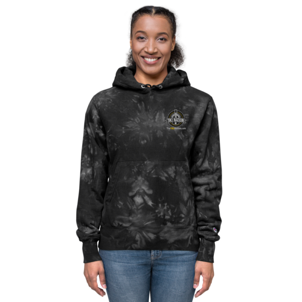 Tiki Nation Adventurer tie-dye Champion Hoodie - Unisex - Image 2