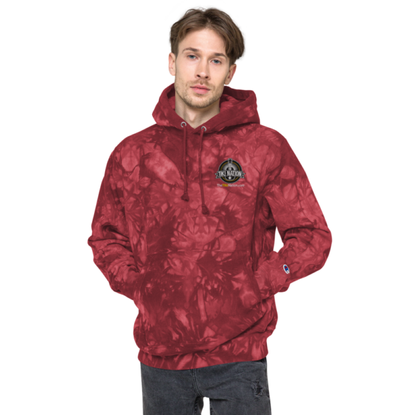 Tiki Nation Adventurer tie-dye Champion Hoodie - Unisex - Image 16