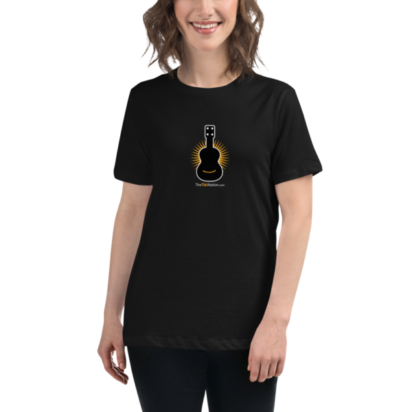Tiki Radiant Uke - Women's Relaxed T-Shirt - Image 4