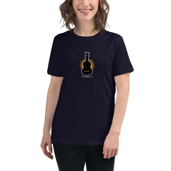 Tiki Radiant Uke - Women's Relaxed T-Shirt