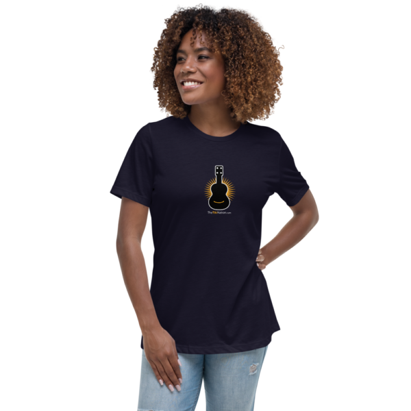 Tiki Radiant Uke - Women's Relaxed T-Shirt - Image 3