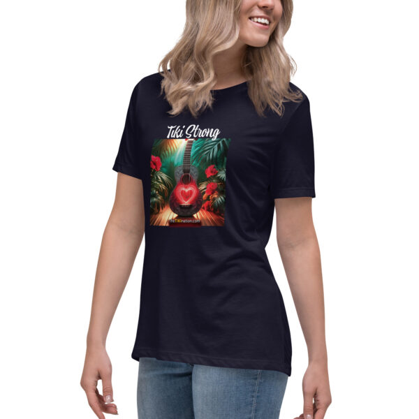 Tiki Strong - Women's Relaxed T-Shirt - Image 2