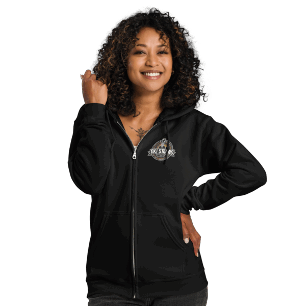 Tiki Strong Hoodie - Unisex heavy blend zip hoodie