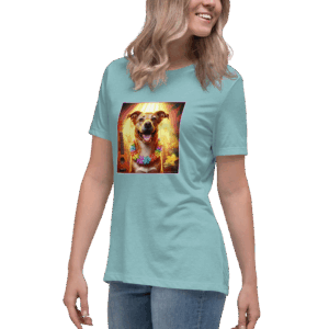 Cindy's Hawaiian Party Dog Women's T