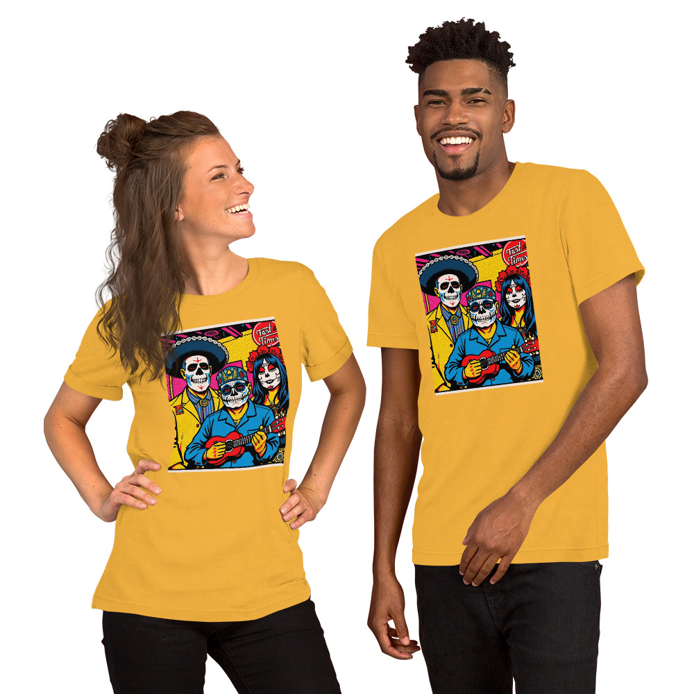 Day of the Dead Head Party Shirt - Image 6
